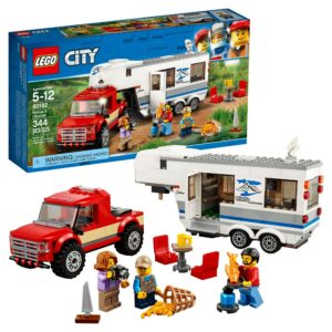 Lego City Great Vehicles Pickup & Caravan60182 (344 Pieces)