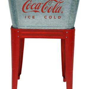 Leigh Country Rectangle Powder Coated Beverage Tub with Stand