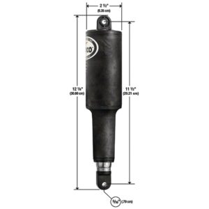 Lenco 15061-001 24V 2.25" Stroke 101 Standard Series Replacement Actuator for Trim Tabs