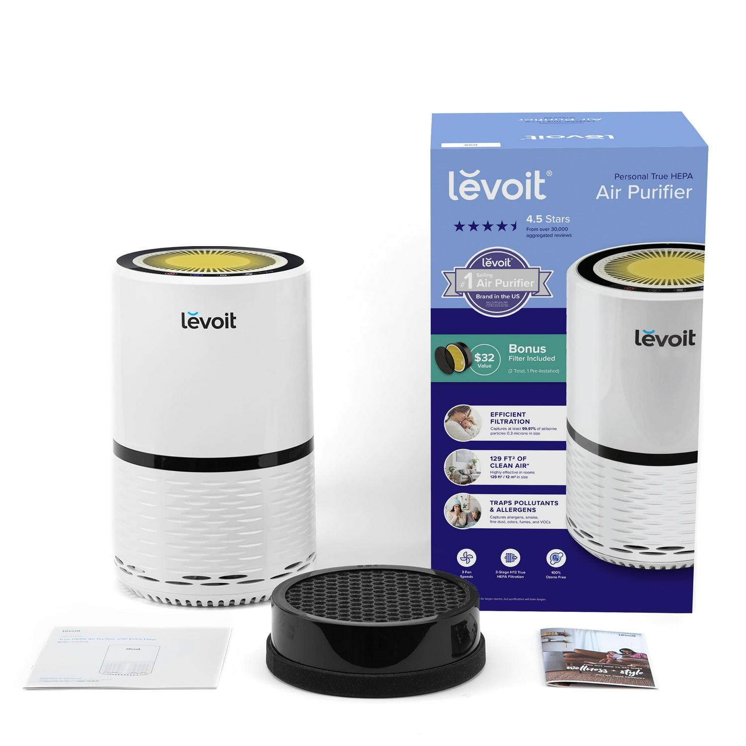 Levoit Air Purifier LV-H132-WM, for Smoke, Odors, Pet, Exclusive - Image 3