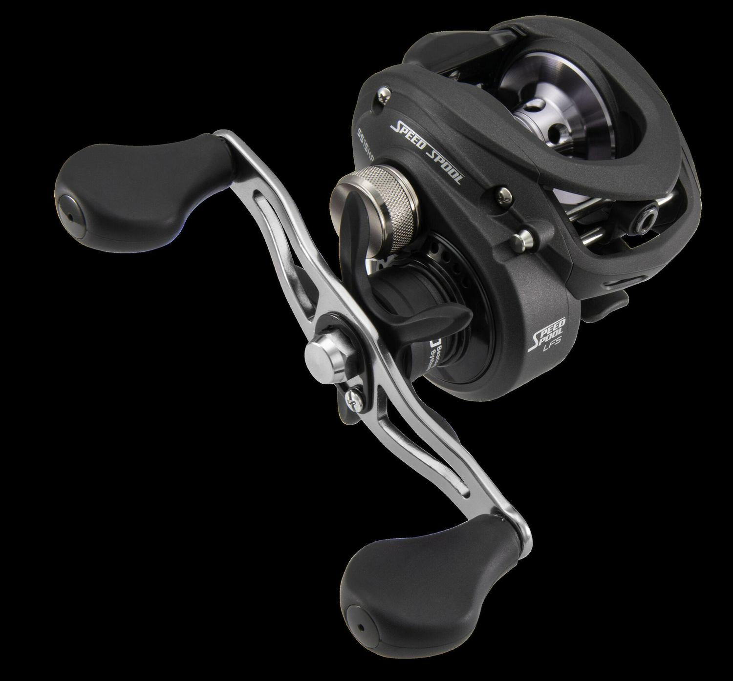 Lew's Speed Spool LFS Baitcast Fishing Reel, 7.5:1 Gear Ratio, Right-Hand Retrieve, Black