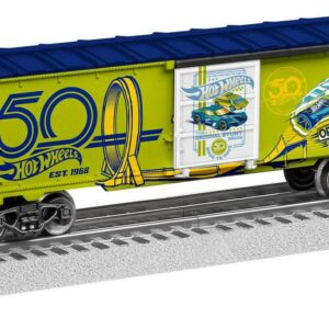 Lionel Hot Wheels 50th Anniversary O Gauge Model Train Boxcar