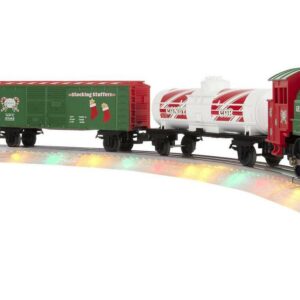 Lionel Junction North Pole Central Electric O Gauge Model Train Set with Remote and Bluetooth Capability