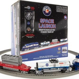 Lionel Space Exploration Electric O Gauge Train Set with Remote and Bluetooth 5.0 Capability