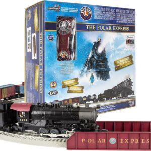 Lionel The Polar Express Freight Electric O Gauge Train Set with Remote and Bluetooth 5.0 Capability