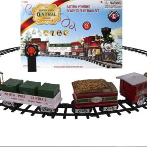 Lionel Trains North Pole Central Ready to Play Battery Power Christmas Train Set