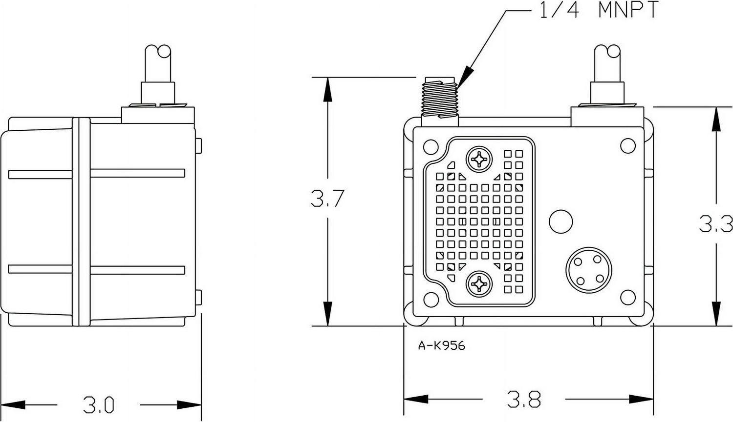 1/60 HP, 2 psi, Nylon Miniature Submersible Pump - Image 5