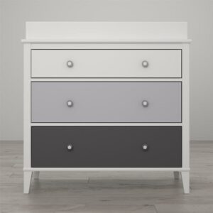 Little Seeds Monarch Hill Poppy 3-Drawer Changing Table, White
