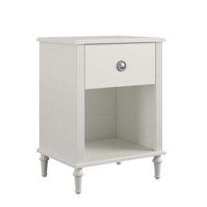 Rowan Valley Arden 1 Drawer White Kids' Nightstand