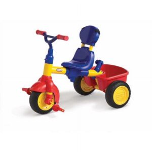 Little Tikes 4-in-1 Trike, Toddler Tricycle in Primary Colors, Convertible Tricycle for Toddlers featuring 4 Stages of Growth and Shade Canopy - For Kids Boys Girls Ages 9 Months to 3 Years old