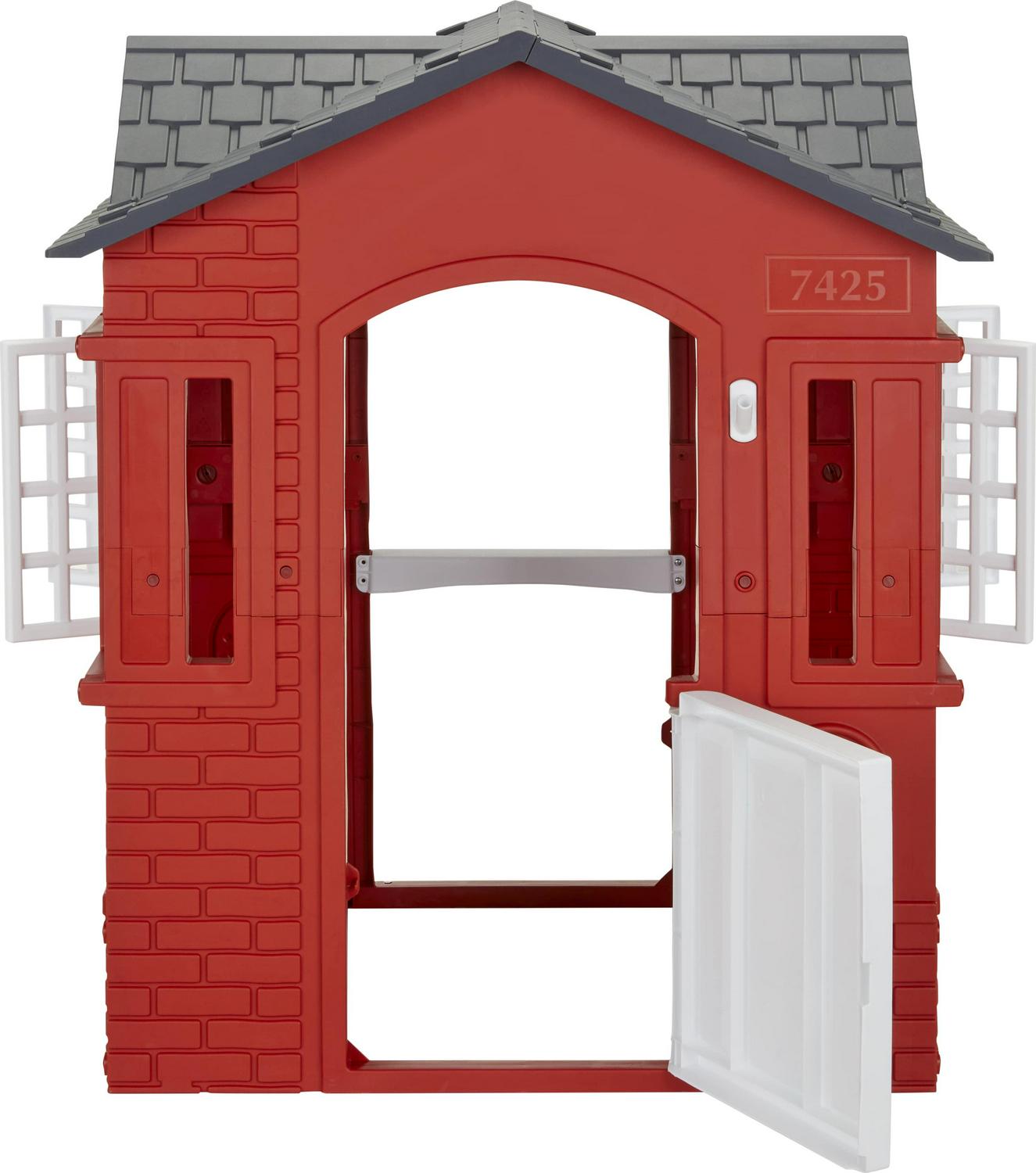 Little Tikes Cape Cottage House, Red with Working Door, Window Shutters, Flag Holder | Easy Installation Process Kids 2-6 Years Old - Image 6