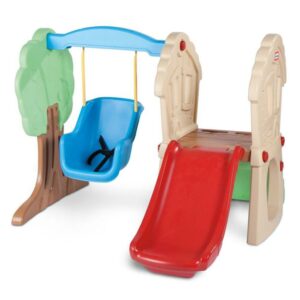 Little Tikes Hide and Seek Climber and Swing Playset, for Ages 3+, Multi-Color