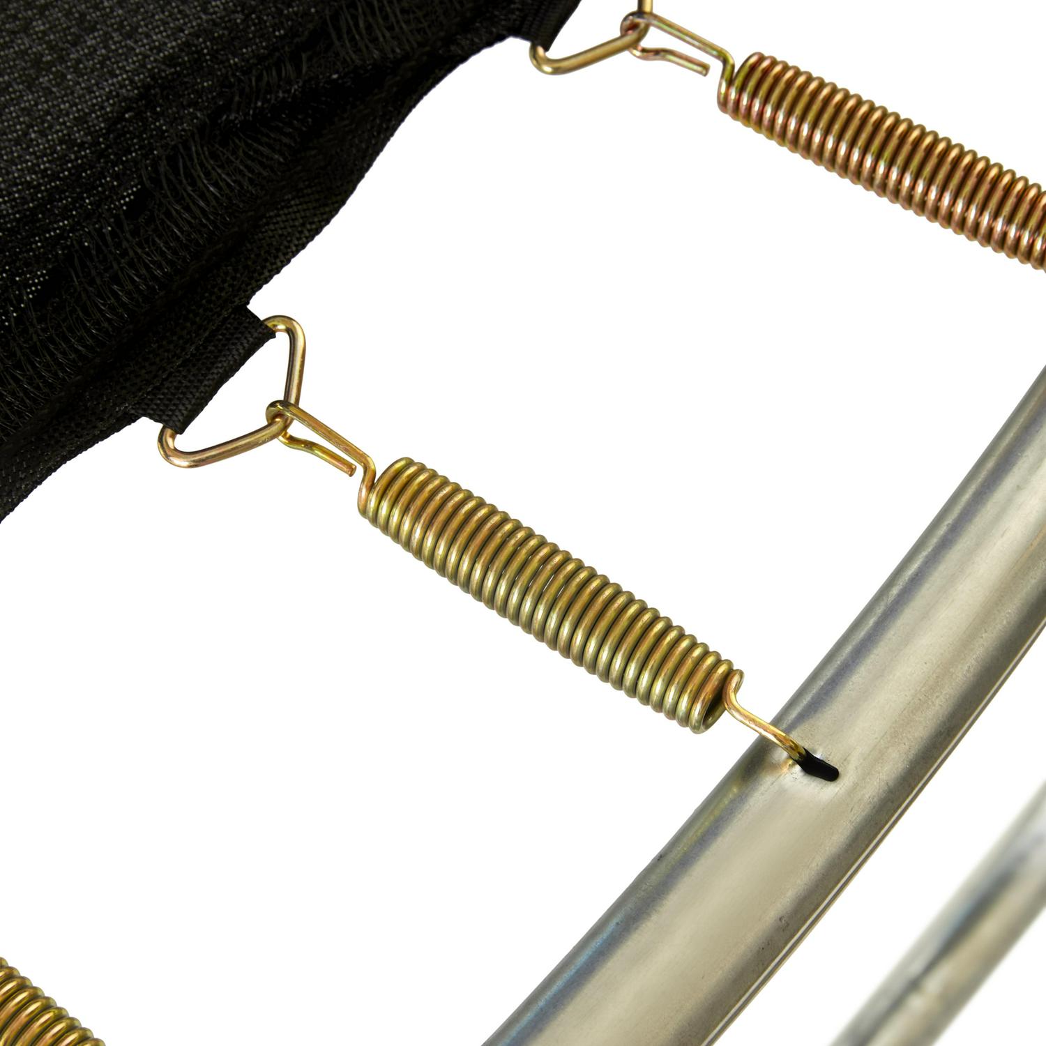 Little Tikes Mega 12' Blue Trampoline w/ Enclosure & Safety Net, Built-in Safety Features, Backyard Outdoor Play, Kids Boys Girls Ages 6 7 8+ - Image 6