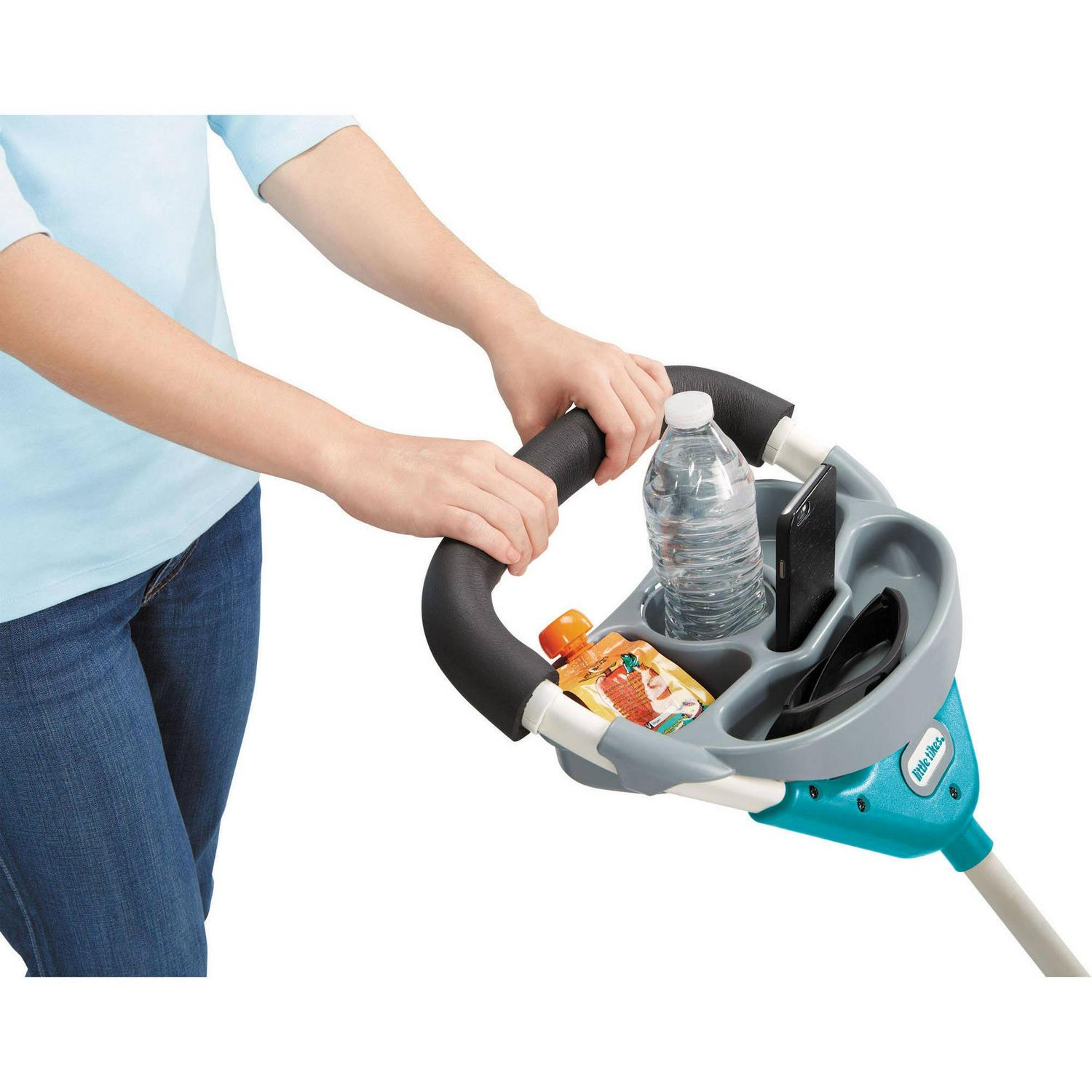 Little Tikes Perfect Fit 4-in-1 Trike in Teal, Convertible Tricycle for Toddlers, 4 Stages of Growth & Shade Canopy - Kids Boys Girls Ages 9 Months to 3 Years Old - Image 10