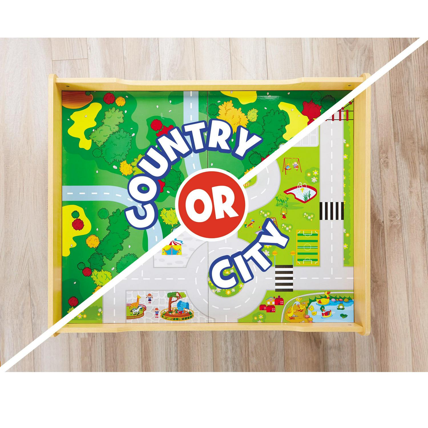 Little Tikes Real Wooden Train and Table Set, Deluxe Play Train Set with 80 Pieces Including Trains, Tracks & Accessories- Toys For Kids Toddlers Boys Girls Ages 3 4 5+ Year Old - Image 6