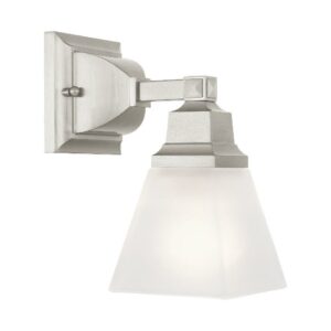 Livex Lighting Mission Bath Light in Brushed Nickel