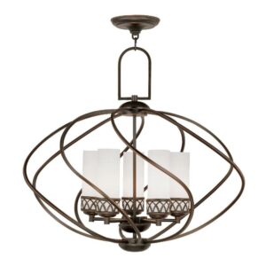 Livex Lighting - Westfield - 5 Light Chandelier in Contemporary Style - 26