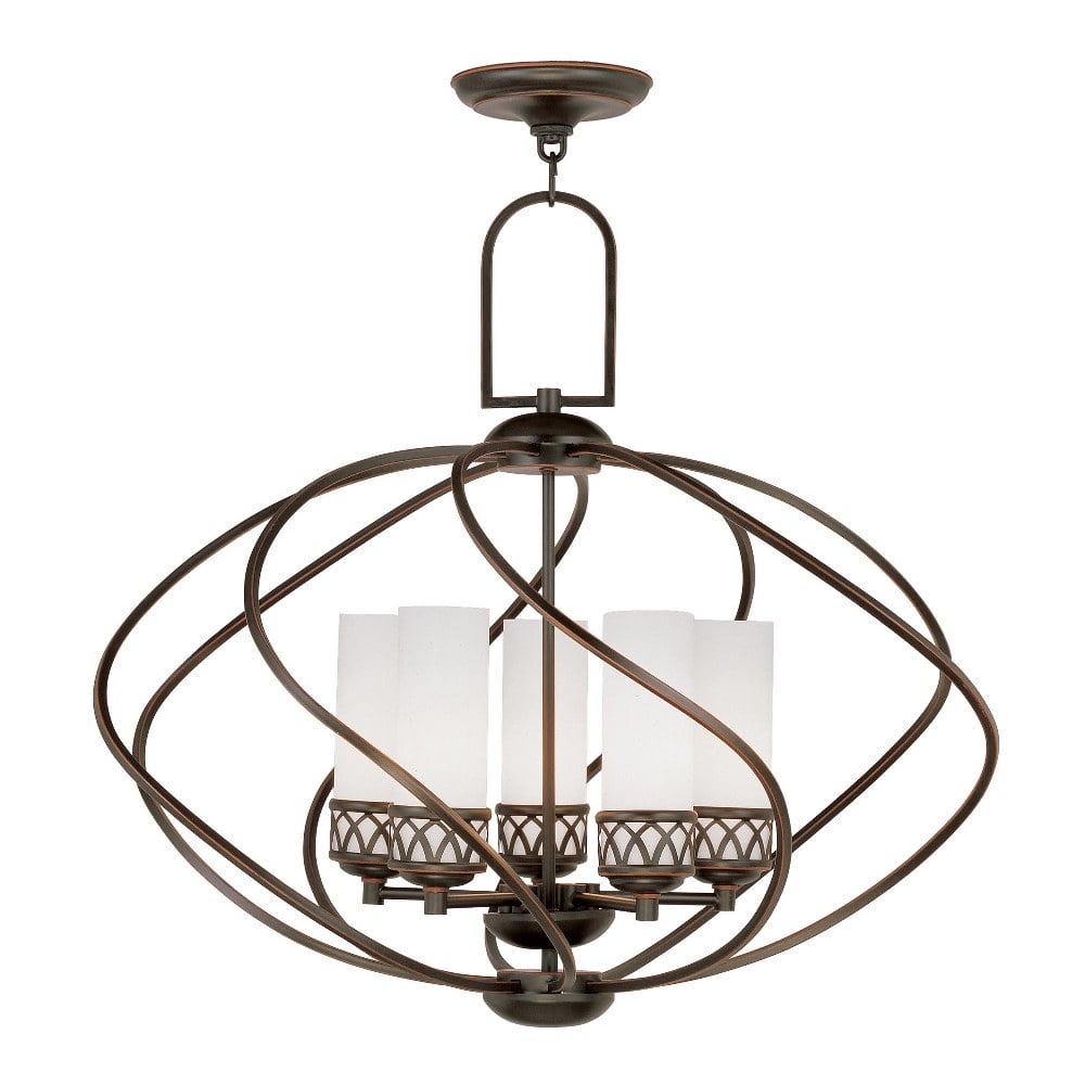 Livex Lighting - Westfield - 5 Light Chandelier in Contemporary Style - 26