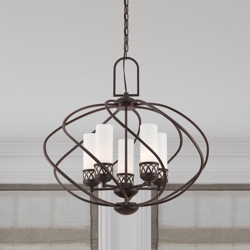 Livex Lighting - Westfield - 5 Light Chandelier in Contemporary Style - 26 - Image 7