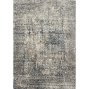 Loloi II Teagan Abstract Denim / Slate Area Rug