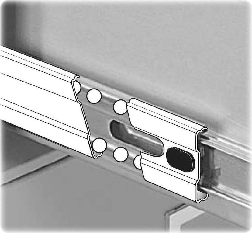 Lorell 4-Drawer Vertical File w/ Lock 15"x26-1/2"x52" Black 60191 - Image 3