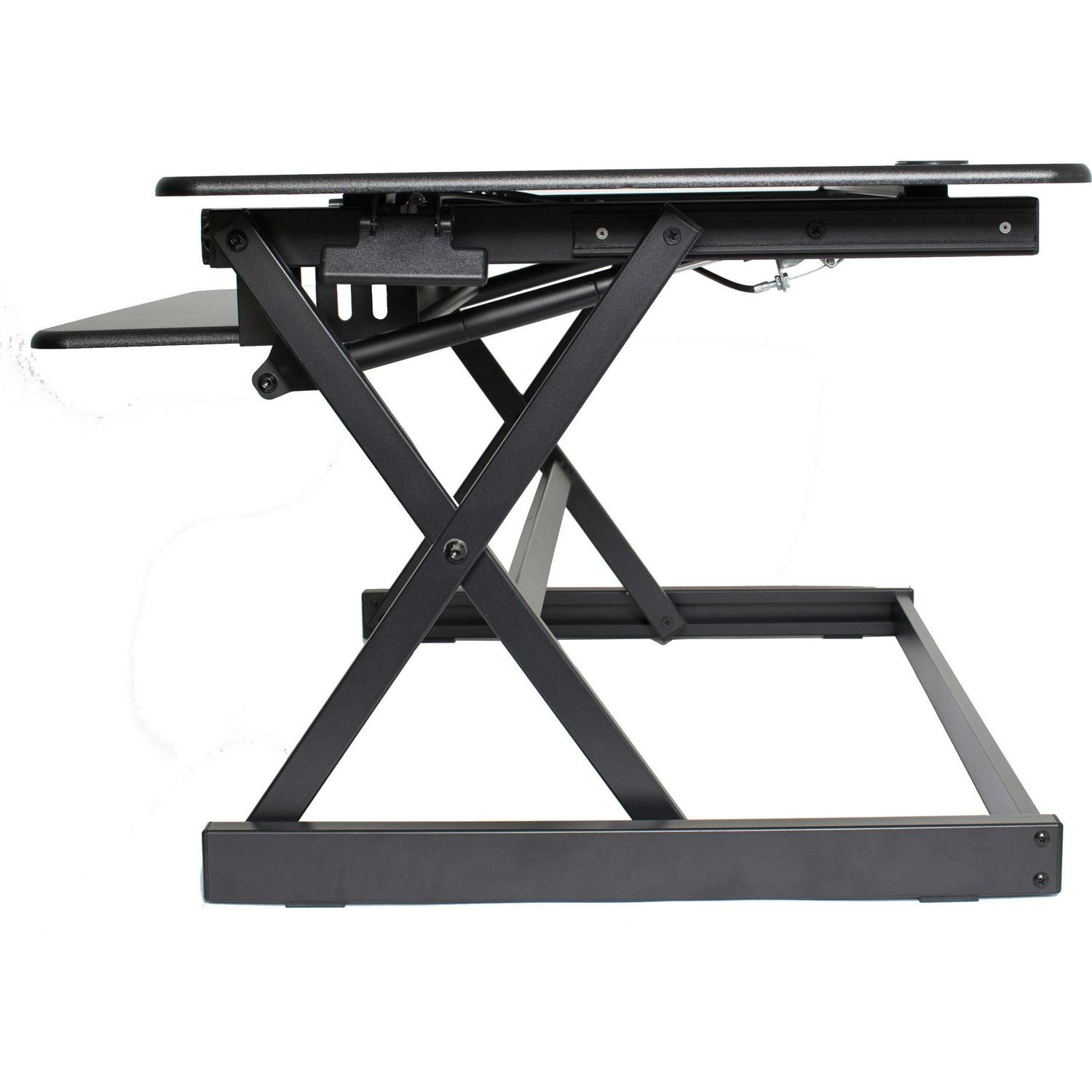 Lorell, LLR99759, Deluxe Adjustable Desk Riser, 1 Each, Black - Image 2
