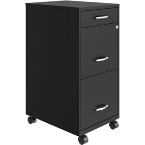 Lorell, SOHO 3-Drawer Steel Mobile File Cabinet