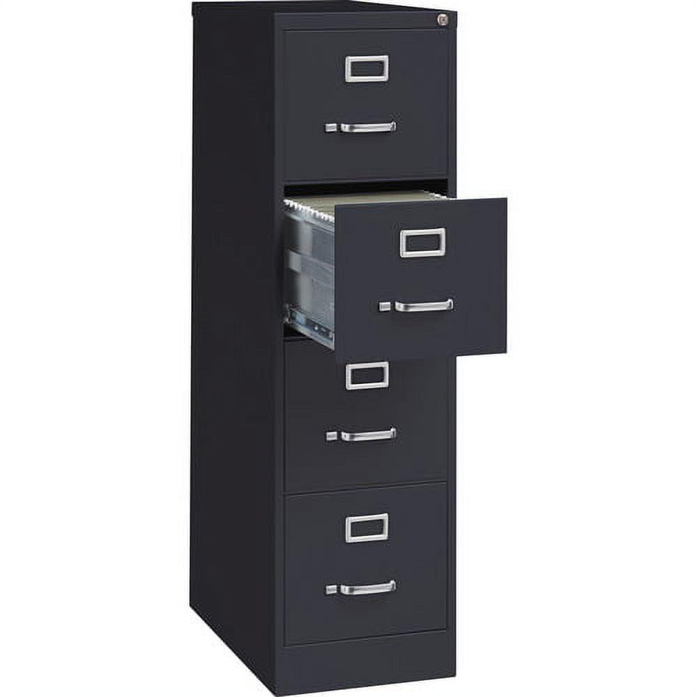 Lorell, Vertical file - 4-Drawer, 1 Each, Black - Image 3