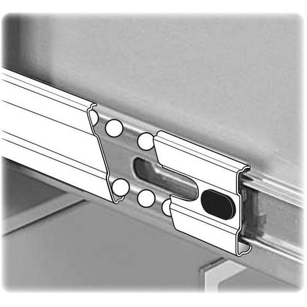 Lorell, Vertical file - 4-Drawer, 1 Each, Black - Image 6