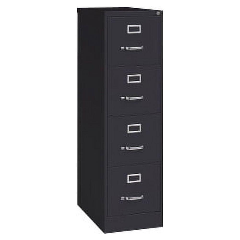 Lorell, Vertical file - 4-Drawer, 1 Each, Black - Image 2