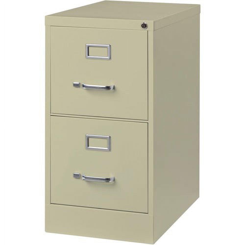 Lorell, Vertical file - 2-Drawer, 1 Each, Putty - Image 5