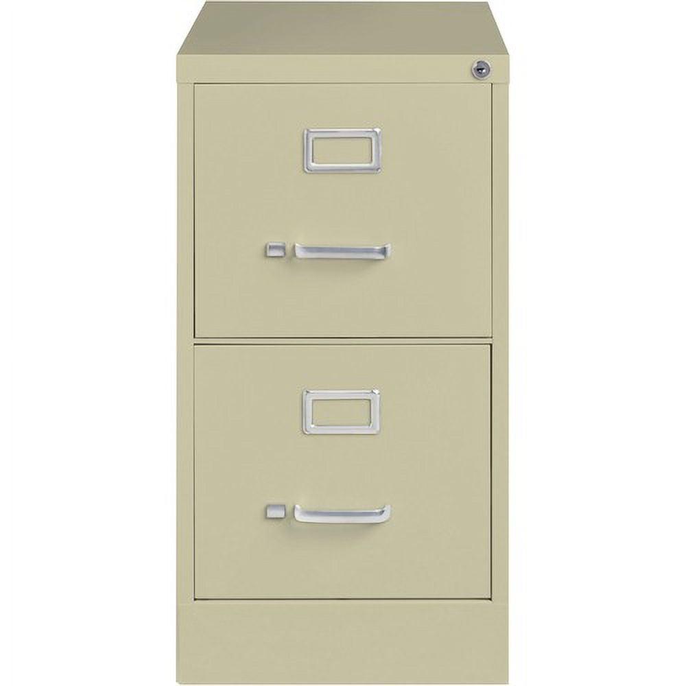 Lorell, Vertical file - 2-Drawer, 1 Each, Putty - Image 4