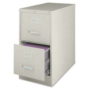 Lorell, Vertical file - 2-Drawer, 1 Each, Putty