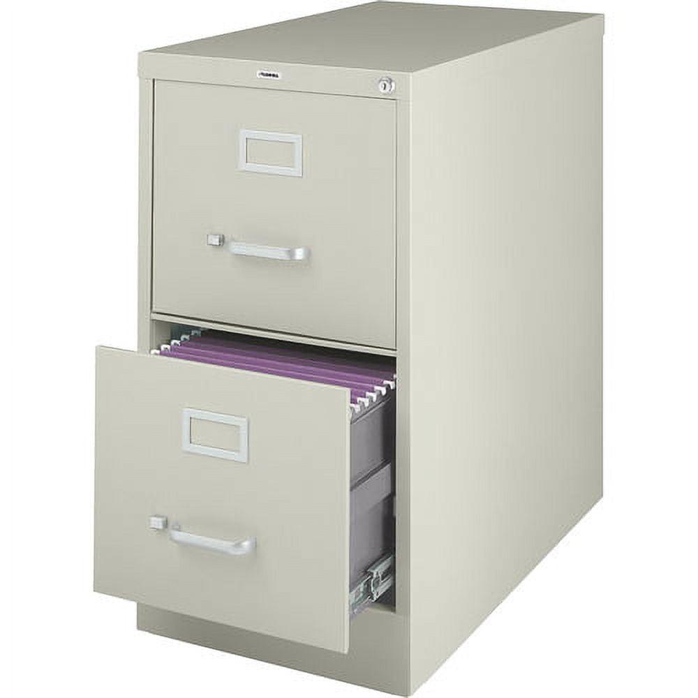 Lorell, Vertical file - 2-Drawer, 1 Each, Putty - Image 3