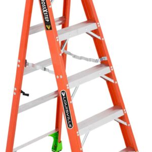 Louisville Ladder 6-Foot Fiberglass Step Ladder, 300-Pound Load Capacity, Type IA, FS1506