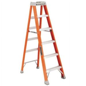 Louisville Ladder 10-Foot Fiberglass Step Ladder, 300-Pound Load Capacity, Type IA, FS1510