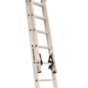 Louisville Ladder 16' Aluminum Extension Ladder, 15' Reach, 300 lbs Load Capacity, AE2216