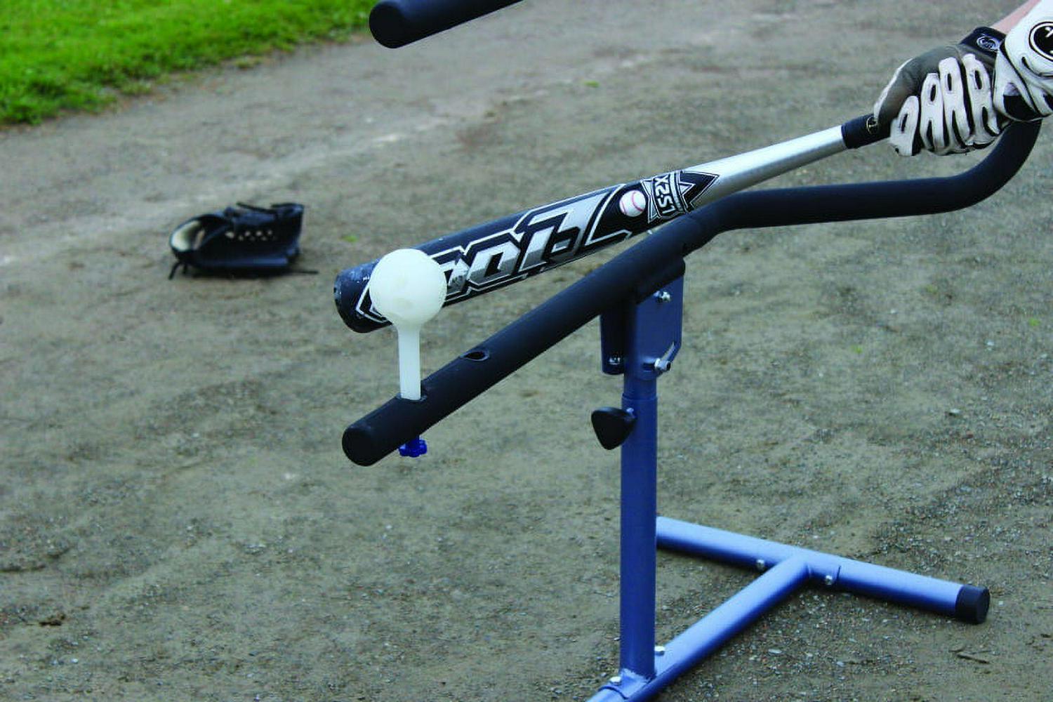 GameMaster Baseball & Softball Swing Trainer – Adjustable Height Batting Practice Tool for Youth & Adult Players, Indoor/Outdoor Use - Image 2