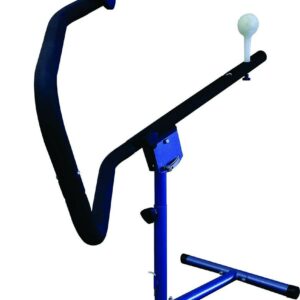 GameMaster Baseball & Softball Swing Trainer – Adjustable Height Batting Practice Tool for Youth & Adult Players, Indoor/Outdoor Use