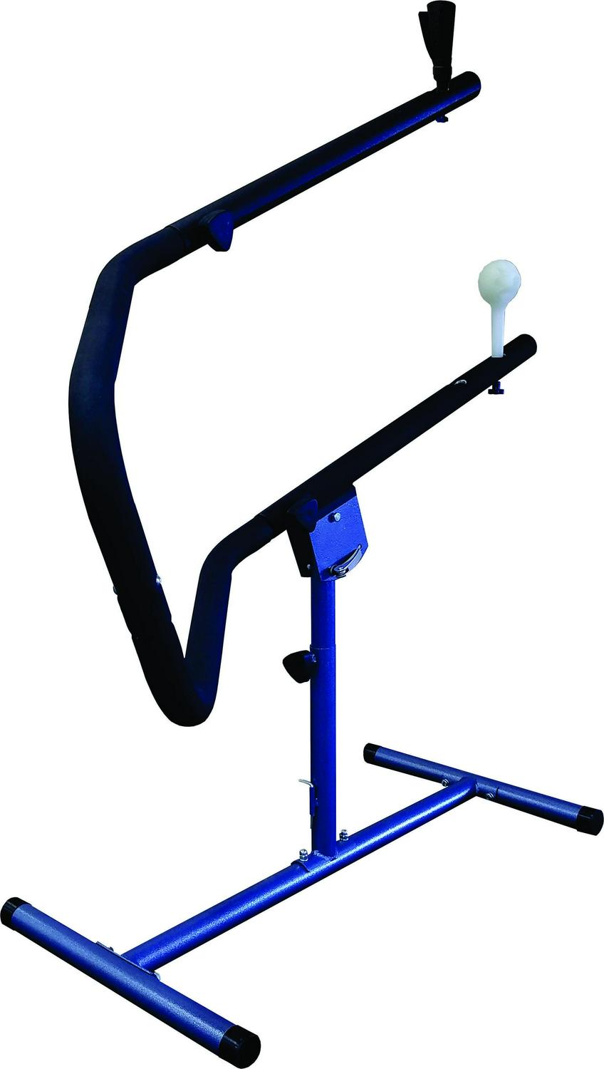 GameMaster Baseball & Softball Swing Trainer – Adjustable Height Batting Practice Tool for Youth & Adult Players, Indoor/Outdoor Use