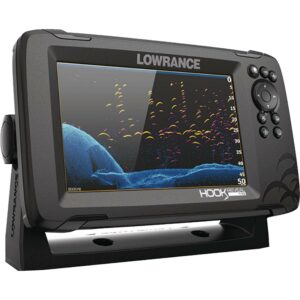 Lowrance 00015515001 Hook Reveal 7X Fish finder Triples hot with Down scan/Sides can Imaging without Mapping, 7"