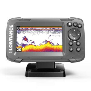 Lowrance HOOK2 4x Fishfinder with GPS plotter and Bullet Skimmer Transducer