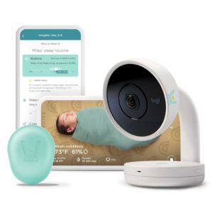 Lumi by Pampers Smart Baby Monitor Plus Sleep System Complete Bundle
