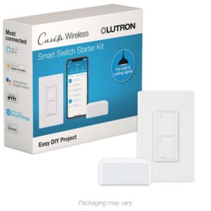 Lutron Caseta Smart Switch Kit with Remote