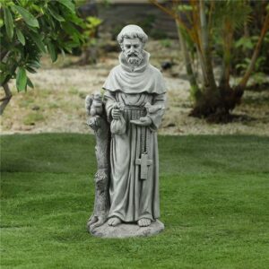 LuxenHome St. Francis Garden Statue