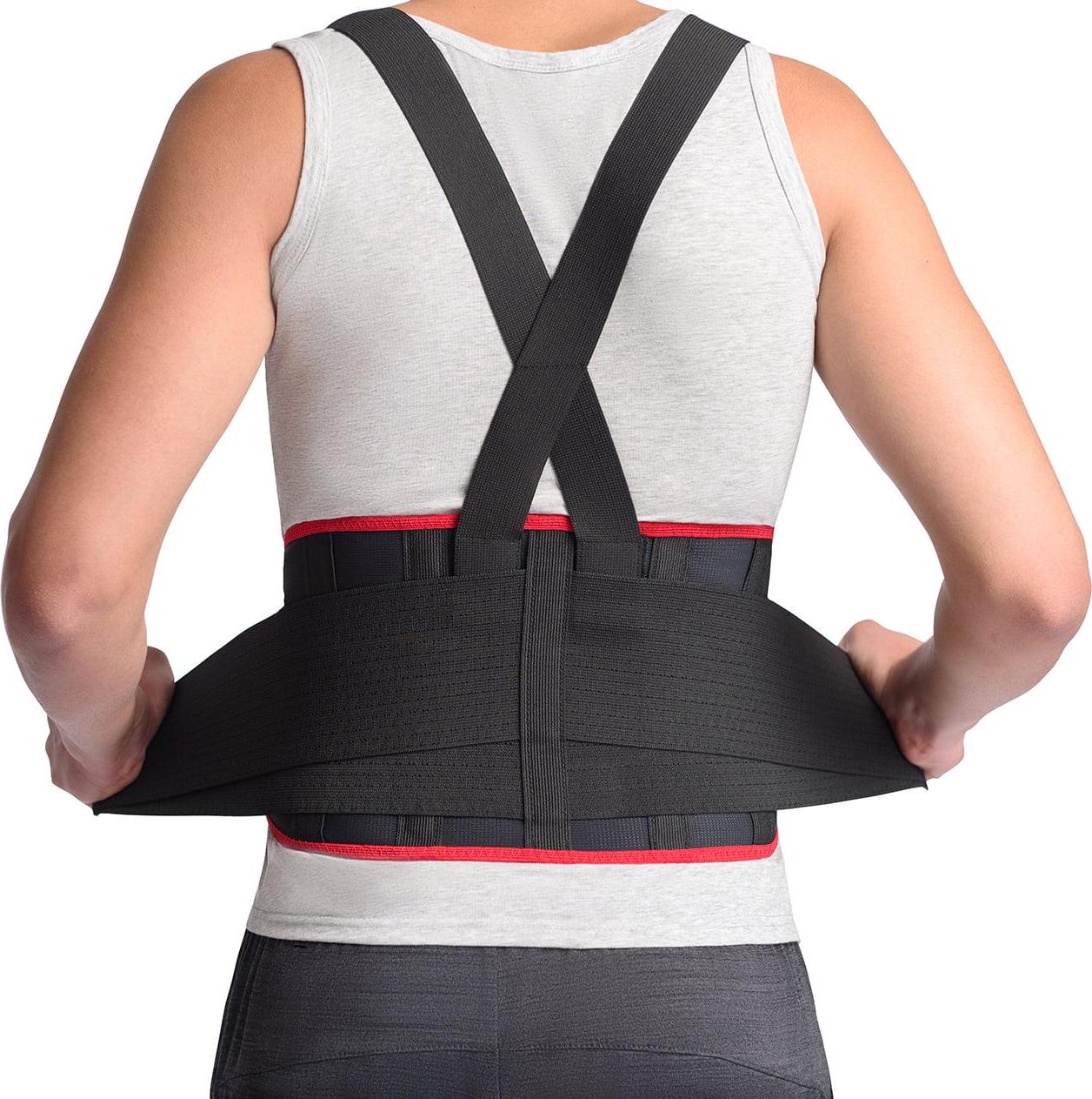MAXAR Work Belt, Industrial Lumbosacral Support Back Brace (Deluxe) - Image 2