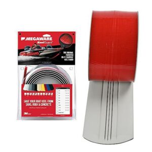 MEGAWARE KEELGUARD Boat Keel Hull Protector, 9-Feet (Boats up to 24ft), Light Gray