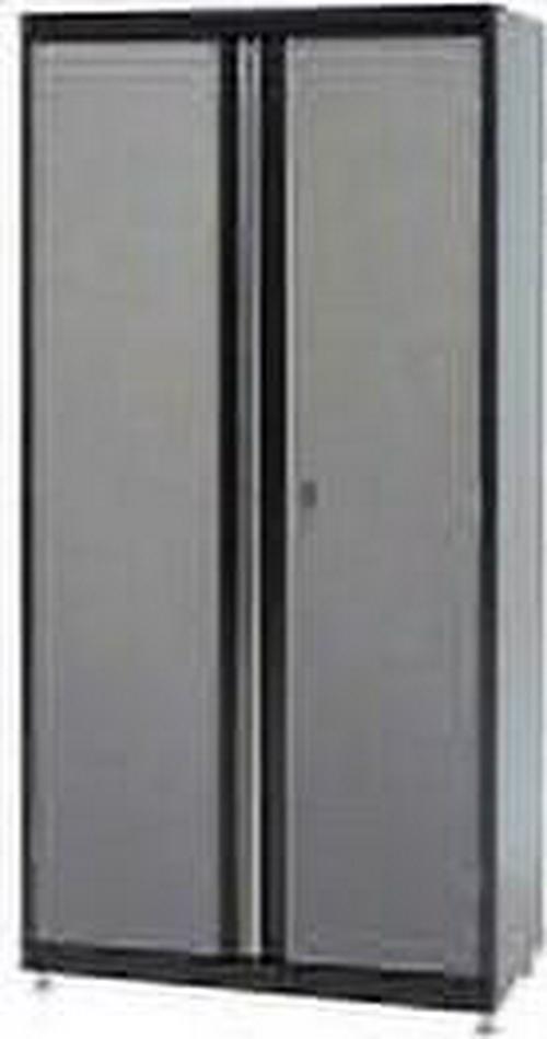 MODULAR STORAGE SYSTEM - JUMBO STORAGE CABINET MULTI GRANITE BLACK TRIM