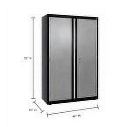 MODULAR STORAGE SYSTEM - JUMBO STORAGE CABINET MULTI GRANITE BLACK TRIM - Image 2