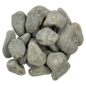 MSI Nile Gray 0.5 cu. ft . 3 cm to 6 cm Pebbles. 40 lb. Bag (28 Bags / pallet)